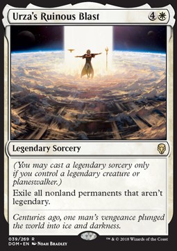Urza's Ruinous Blast logo