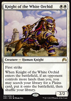 Knight of the White Orchid logo